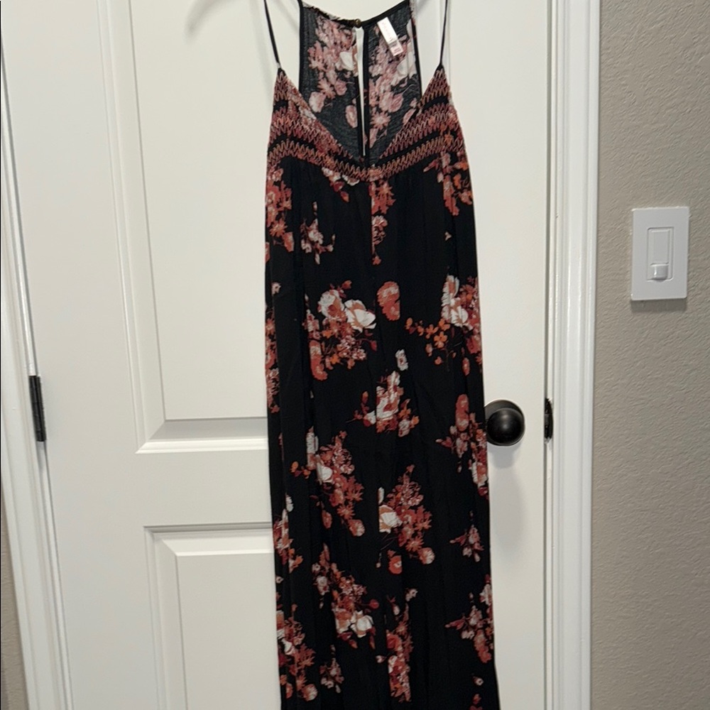 Xhilaration Black Wide Leg Jumpsuit
